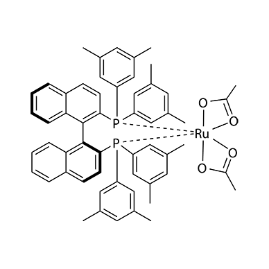 二乙酸根{(S)-(-)-2,2'-二[二(3,5-二甲苯基)膦]-1,1'-联萘基}钌(II) 374067-49-9