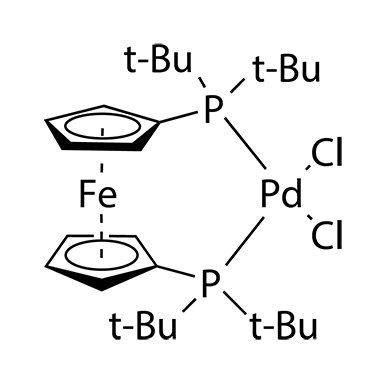 Dichloro[1,1'-bis(di-t-butylphosphino)ferrocene]palladium(II),98% 95408-45-0