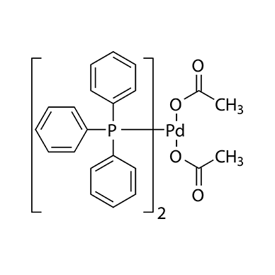 Bis(triphenylphosphinepalladium) acetate 14588-08-0