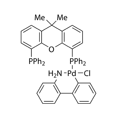 Chloro[(4,5-bis(diphenylphosphino)-9,9-dimethylxanthene)(2-amino-1,1--2-yl)palladium(II)
